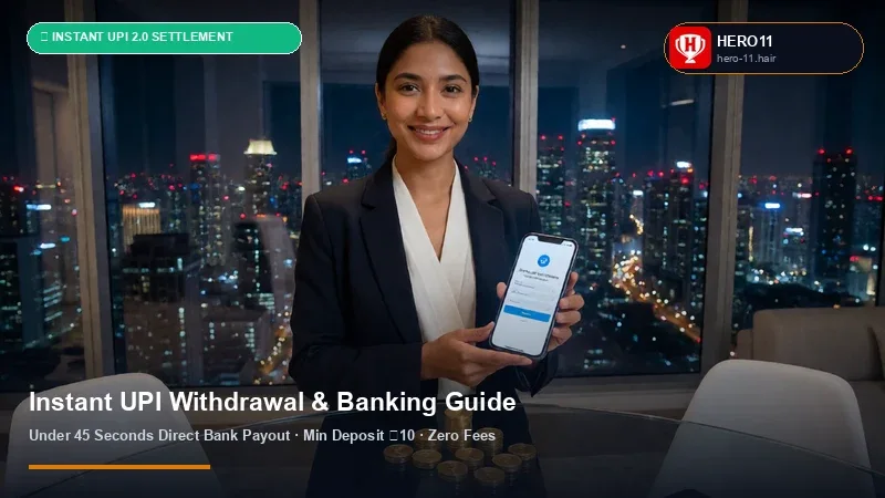 Hero11 Instant UPI Withdrawal & ₹10 INR Deposit Tutorial